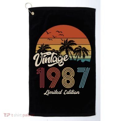 36th Birthday Vintage Limited Edition 1987 Golf Towel