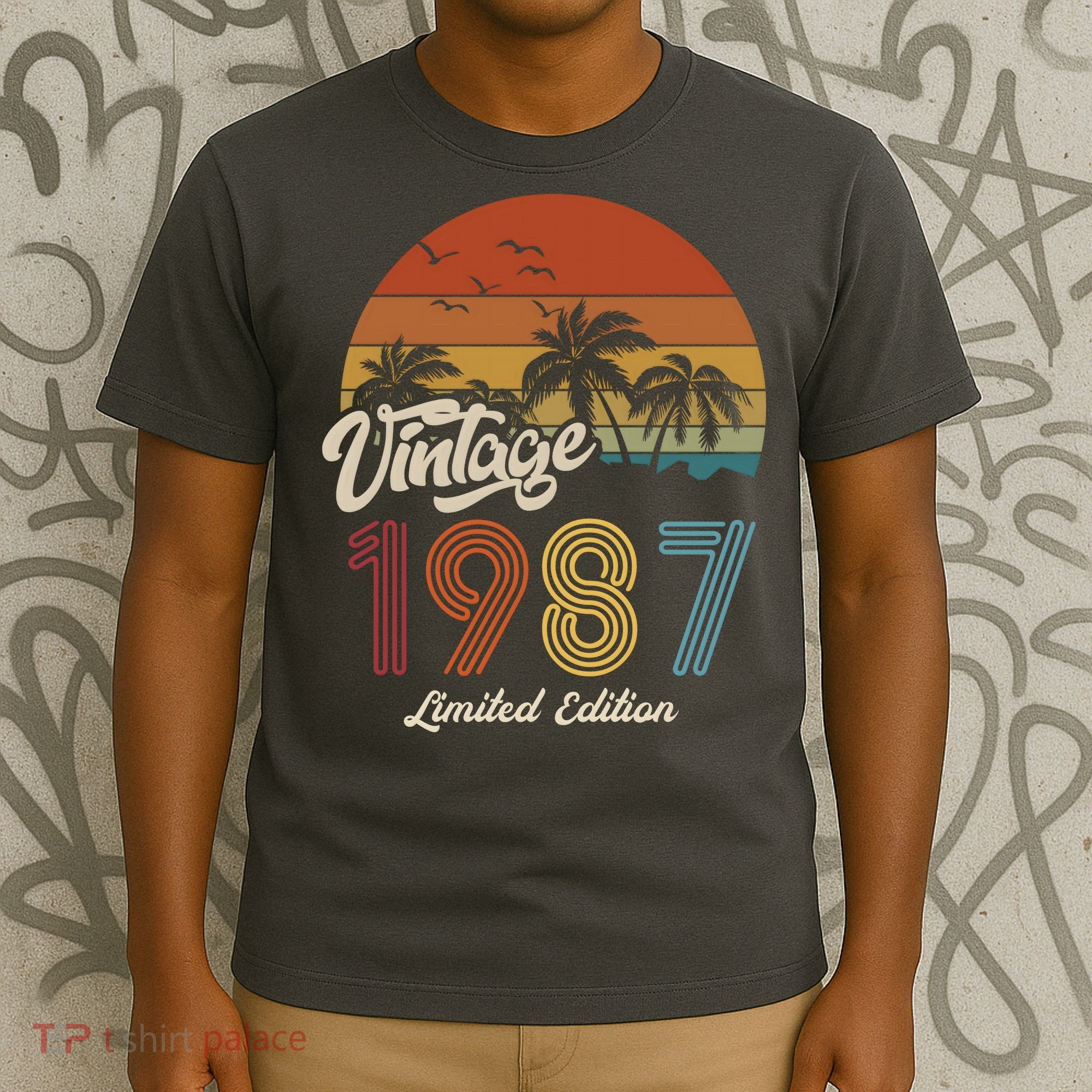 36th Birthday Vintage Limited Edition 1987 T-Shirt