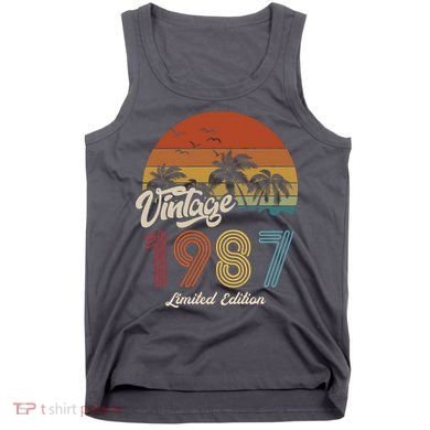 36th Birthday Vintage Limited Edition 1987 Tank Top
