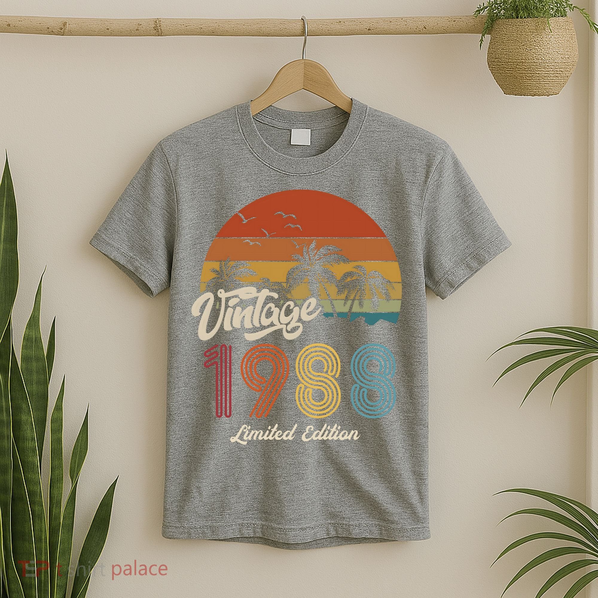 35th Birthday Vintage Limited Edition 1988 T-Shirt