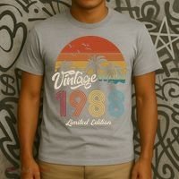 35th Birthday Vintage Limited Edition 1988 T-Shirt thumb 3