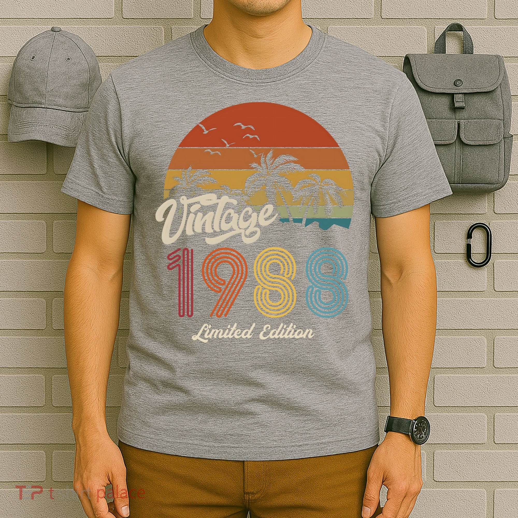 35th Birthday Vintage Limited Edition 1988 T-Shirt