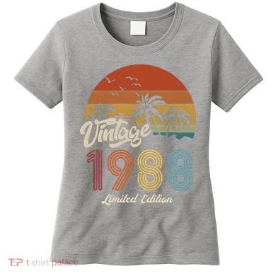 35th Birthday Vintage Limited Edition 1988 Women's T-Shirt
