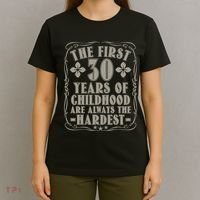 30th Birthday Vintage Bday 30 Year Old Man Funny 30 T-Shirt thumb 4