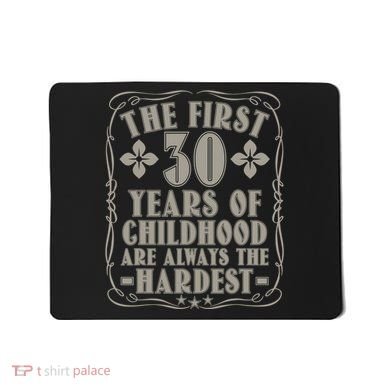 30th Birthday Vintage Bday 30 Year Old Man Funny 30 Mousepad