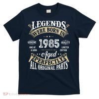 37rd Birthday Vintage Legends Born In 1985 T-Shirt thumb 0