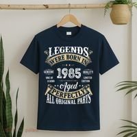 37rd Birthday Vintage Legends Born In 1985 T-Shirt thumb 2