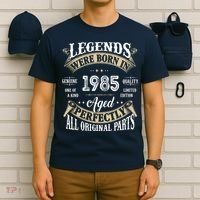 37rd Birthday Vintage Legends Born In 1985 T-Shirt thumb 6