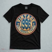 30th Birthday Vintage 1996 All Original Parts Shield Emblem  T-Shirt thumb 5