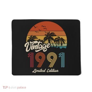 32nd Birthday Vintage Limited Edition 1991 Mousepad