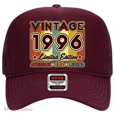 30th Birthday Vintage 1996 Limited Edition Awesome Epic Legend Hat