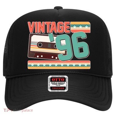 30th Birthday Vintage 1996 Cassette Tape  Hat