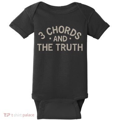 3 Chords And The Truth Baby Bodysuit