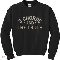3 Chords And The Truth Kids Sweatshirt thumb 0