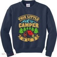 3rd Camping Birthday Camper Lover 3 Year Old Kids Sweatshirt thumb 0
