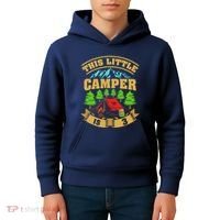 3rd Camping Birthday Camper Lover 3 Year Old Kids Hoodie thumb 4