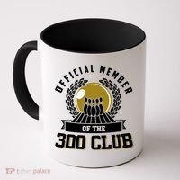 300 Club Bowling Cute Gift 300 Game Bowler Gift Coffee Mug thumb 0