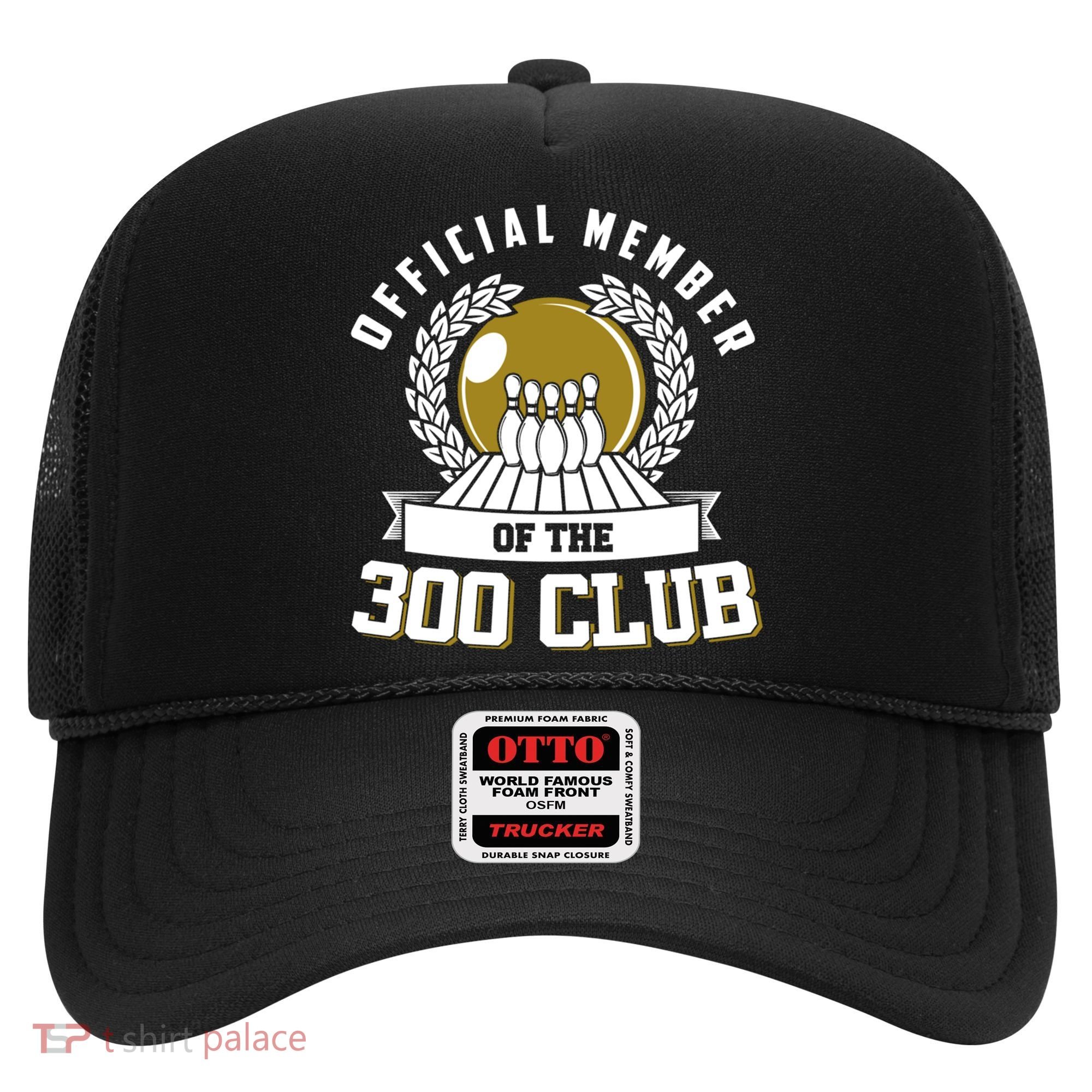 300 Club Bowling Cute Gift 300 Game Bowler Gift Hat