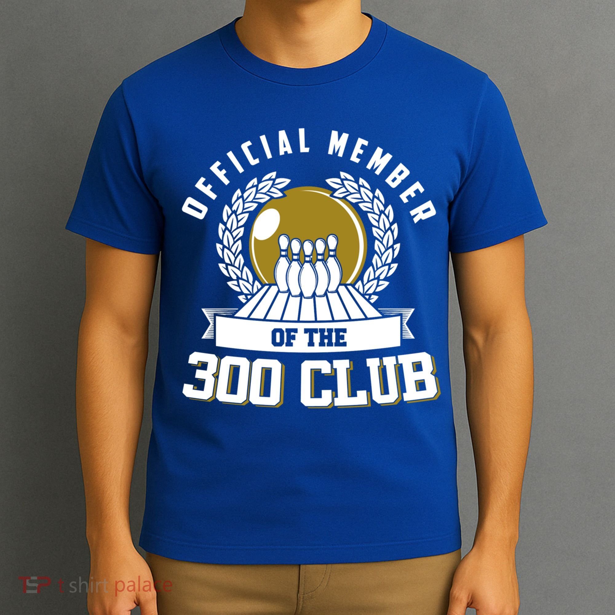 300 Club Bowling Cute Gift 300 Game Bowler Gift T-Shirt