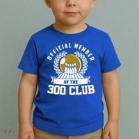 300 Club Bowling Cute Gift 300 Game Bowler Gift Toddler T-Shirt thumb 2