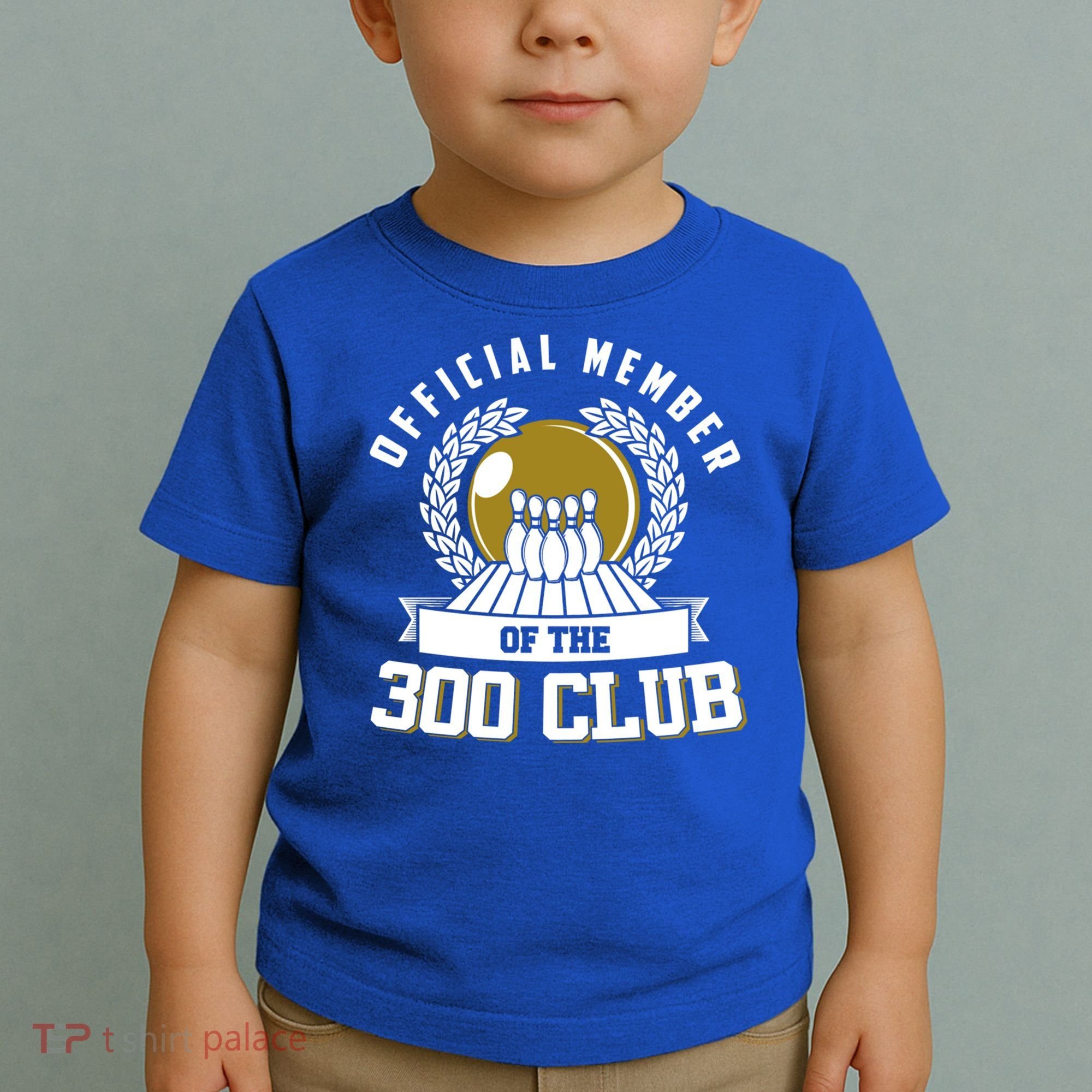 300 Club Bowling Cute Gift 300 Game Bowler Gift Toddler T-Shirt