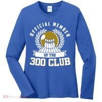 300 Club Bowling Cute Gift 300 Game Bowler Gift Women's Long Sleeve Shirt thumb 0