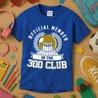 300 Club Bowling Cute Gift 300 Game Bowler Gift Kids T-Shirt thumb 3