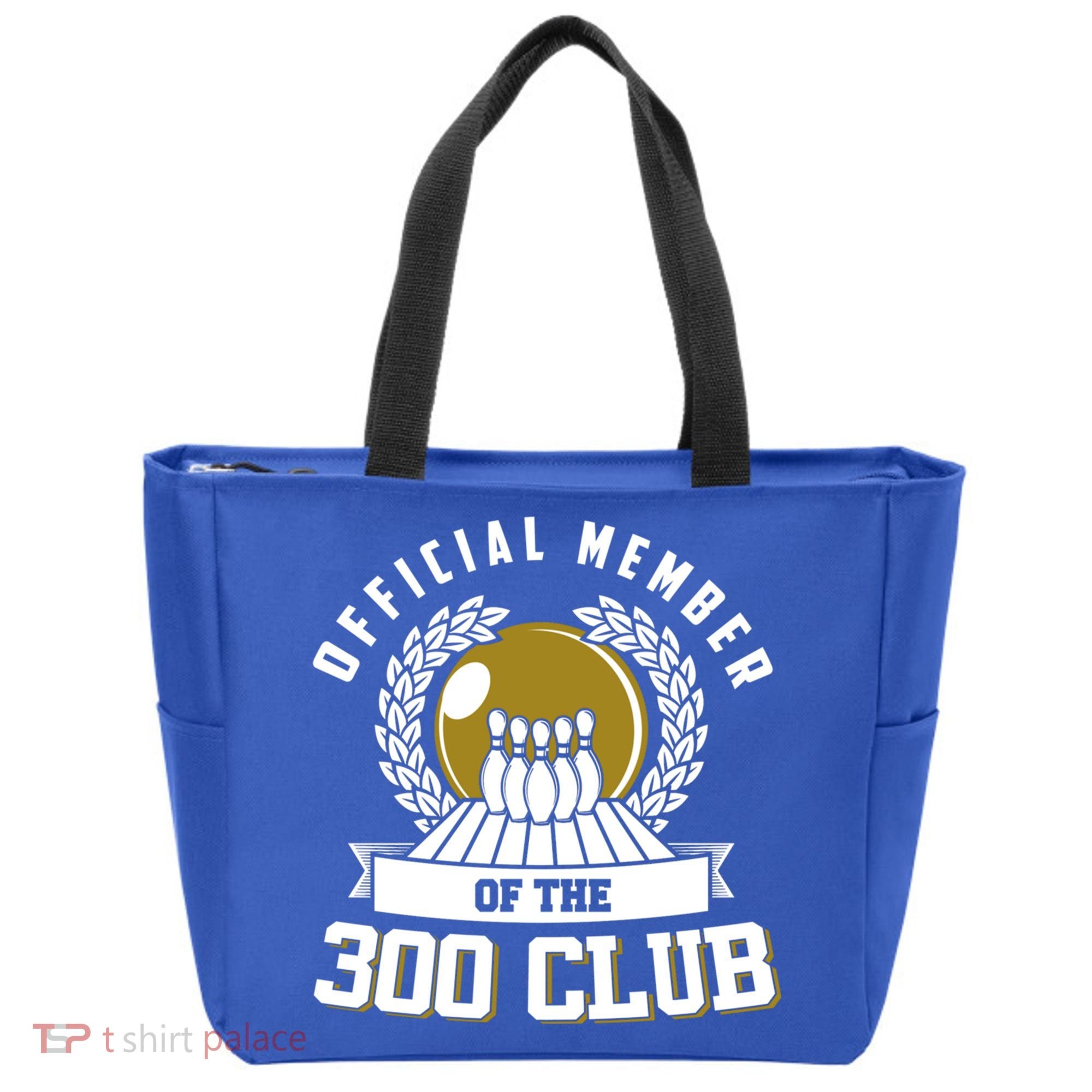 300 Club Bowling Cute Gift 300 Game Bowler Gift Tote Bag