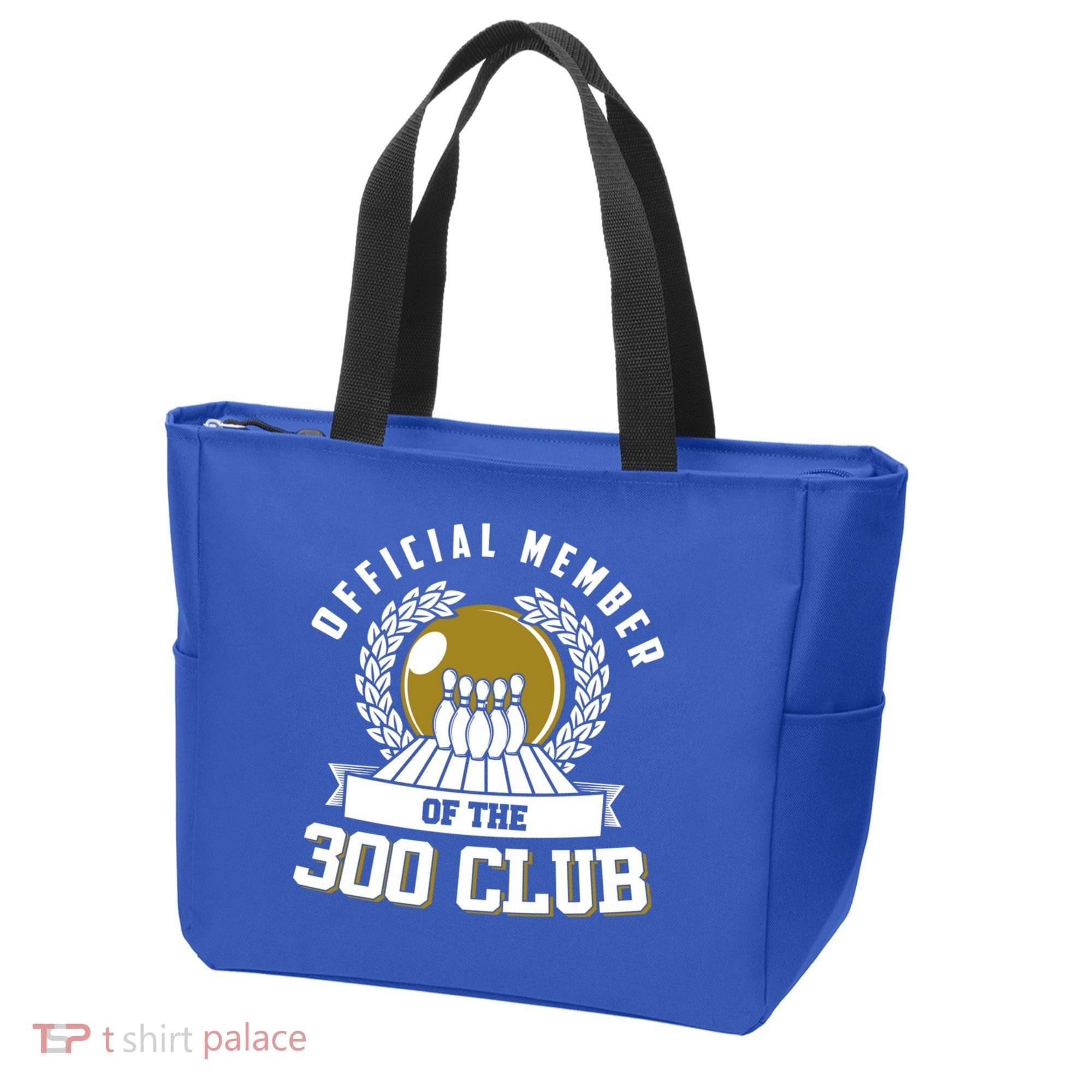 300 Club Bowling Cute Gift 300 Game Bowler Gift Tote Bag