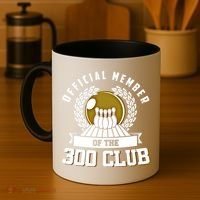 300 Club Bowling Gift 300 Game Bowler Gift Cool Gift Coffee Mug thumb 4