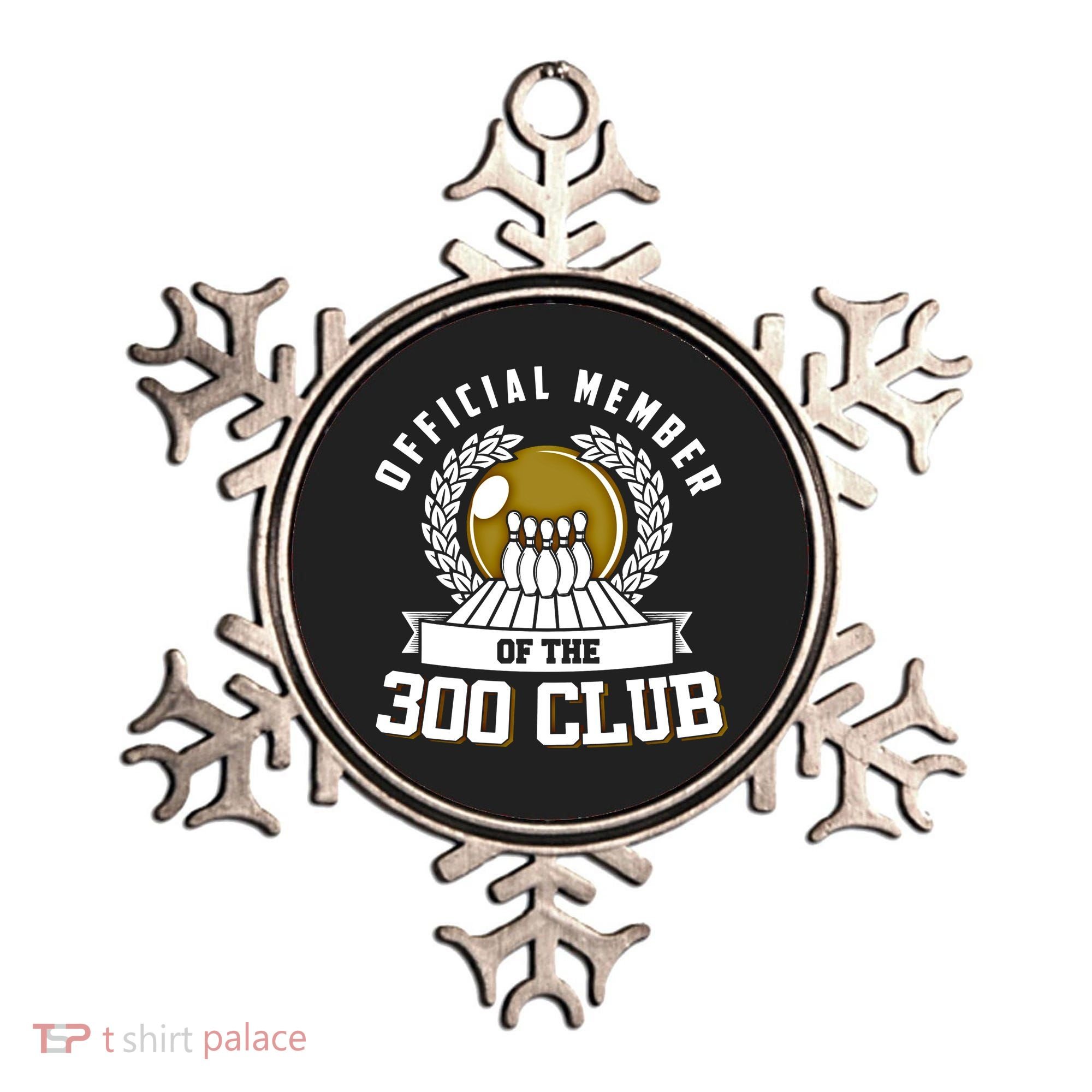 300 Club Bowling Gift 300 Game Bowler Gift Cool Gift Ornament