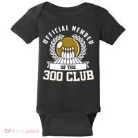 300 Club Bowling Gift 300 Game Bowler Gift Cool Gift Baby Bodysuit thumb 0