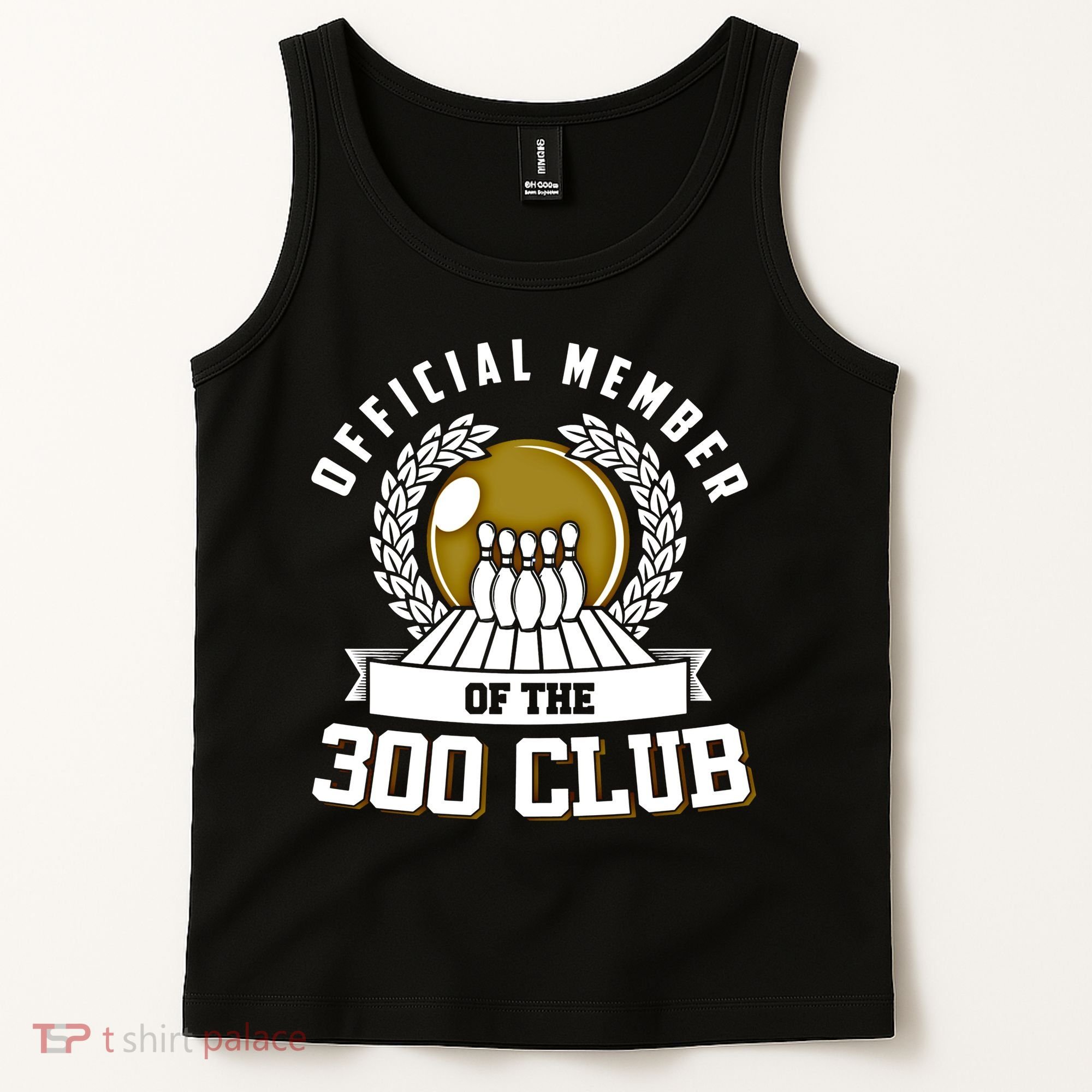 300 Club Bowling Gift 300 Game Bowler Gift Cool Gift Tank Top