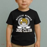 300 Club Bowling Gift 300 Game Bowler Gift Cool Gift Toddler T-Shirt thumb 2