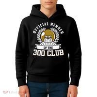 300 Club Bowling Gift 300 Game Bowler Gift Cool Gift Kids Hoodie thumb 4