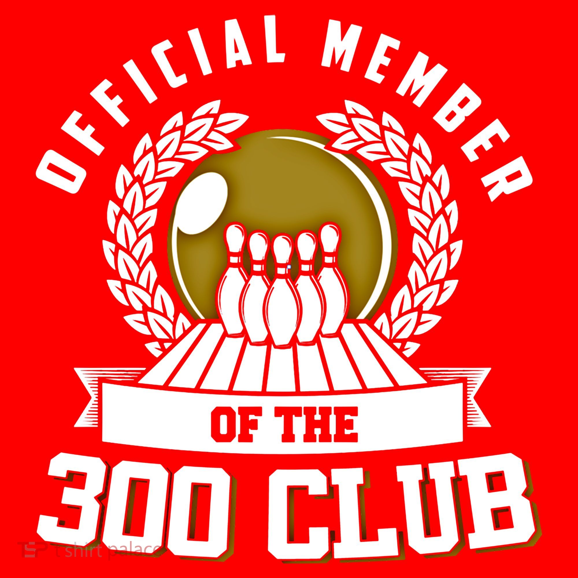 300 Club Bowling Gift 300 Game Bowler Gift Cool Gift Santa Hat