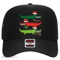 3 Christmas Crocodiles Santa Xmas Alligator Hat thumb 0