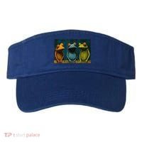 3 Cute Funny Frogs Men, Women, Frog Lovers Visor thumb 0
