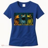 3 Cute Funny Frogs Men, Women, Frog Lovers Women's T-Shirt thumb 0