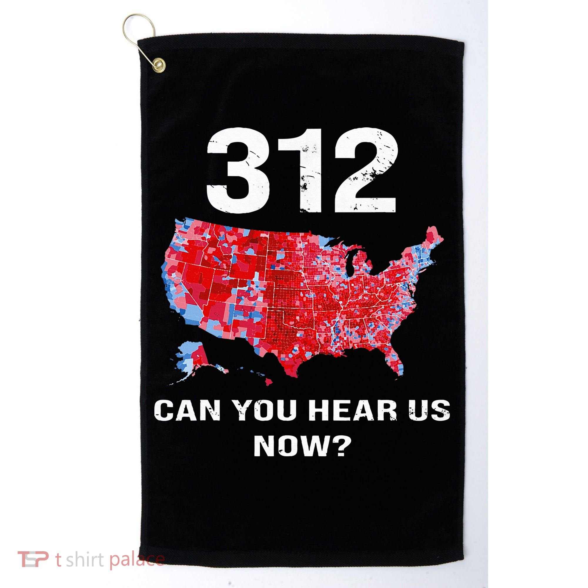 312 Can You Hear Us Now Golf Towel