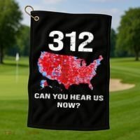 312 Can You Hear Us Now Golf Towel thumb 1