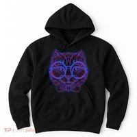 3D Trippy Cat Hoodie thumb 0