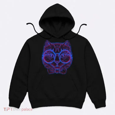 3D Trippy Cat Hoodie