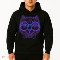 3D Trippy Cat Hoodie thumb 2