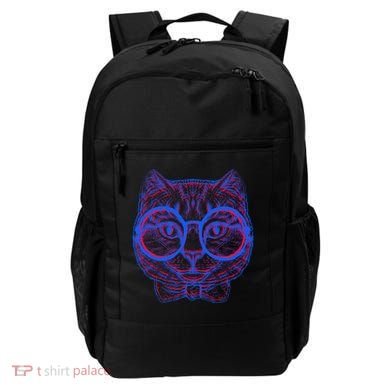 3D Trippy Cat Backpack