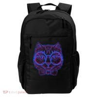 3D Trippy Cat Backpack thumb 0