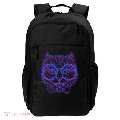 3D Trippy Cat Backpack