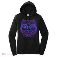 3D Trippy Cat Women's Hoodie thumb 0