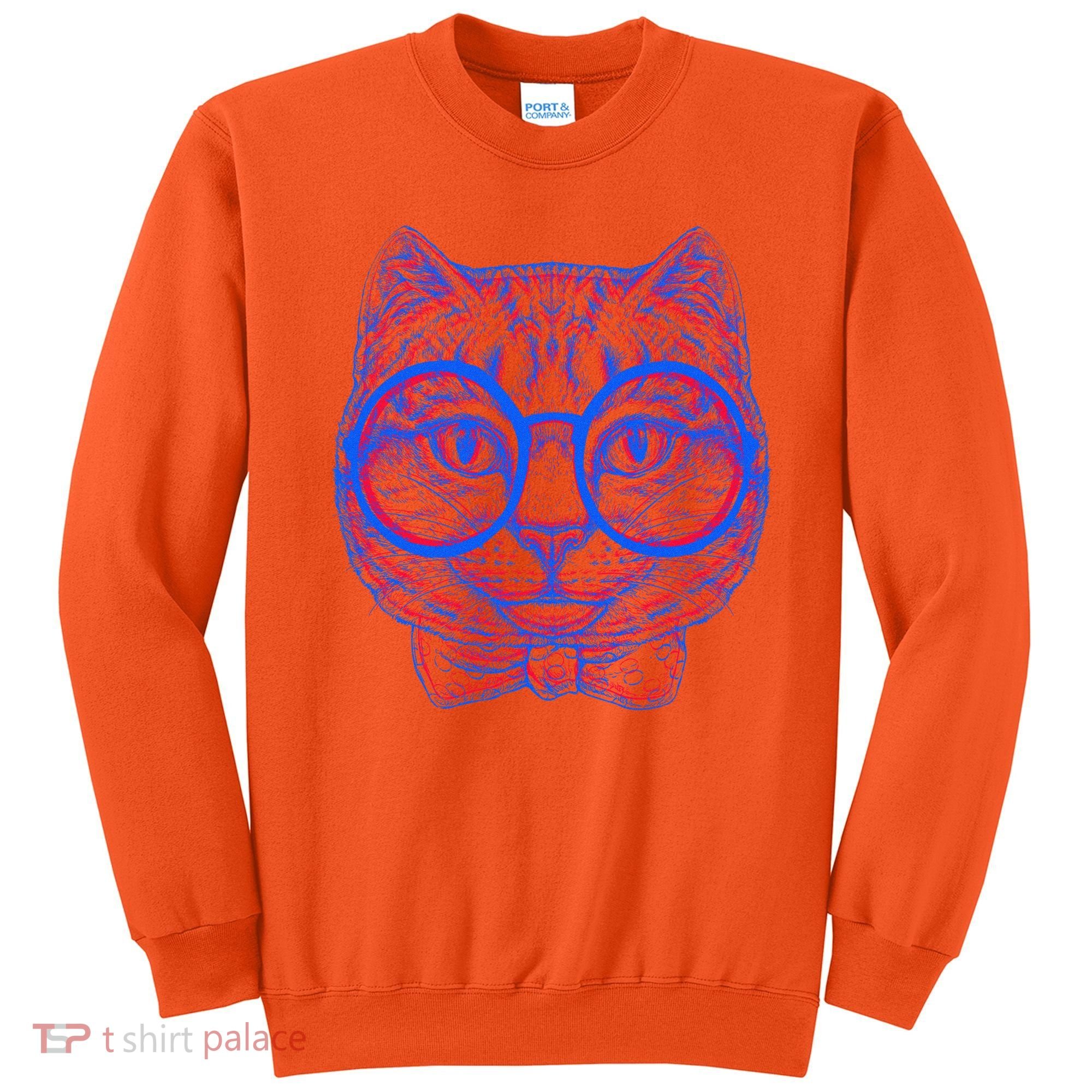 3D Trippy Cat Sweatshirt
