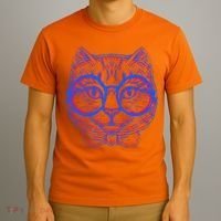 3D Trippy Cat T-Shirt thumb 3